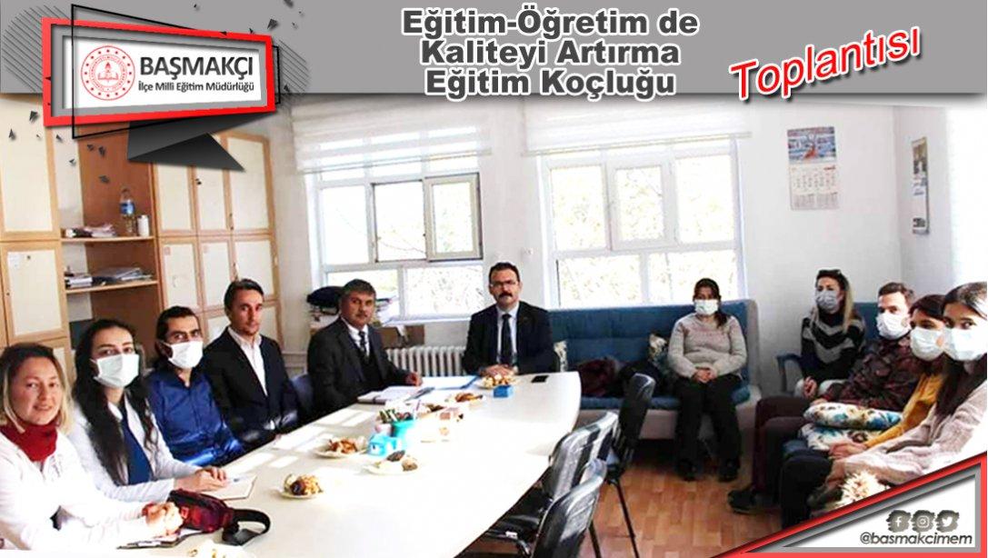 Kaymakam Ali Ekber ATEŞ ve İlçe Milli Eğitim Müdürümüz Caner ÖZDEMİR, Atatürk Ortaokulu Öğretmenleriyle Toplantı Düzenledi