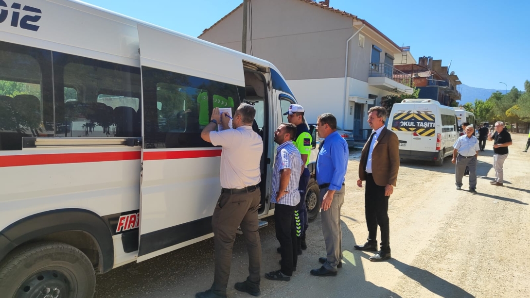 TAŞIMALI EĞİTİM SERVİS ARAÇLARI DENETİMİ